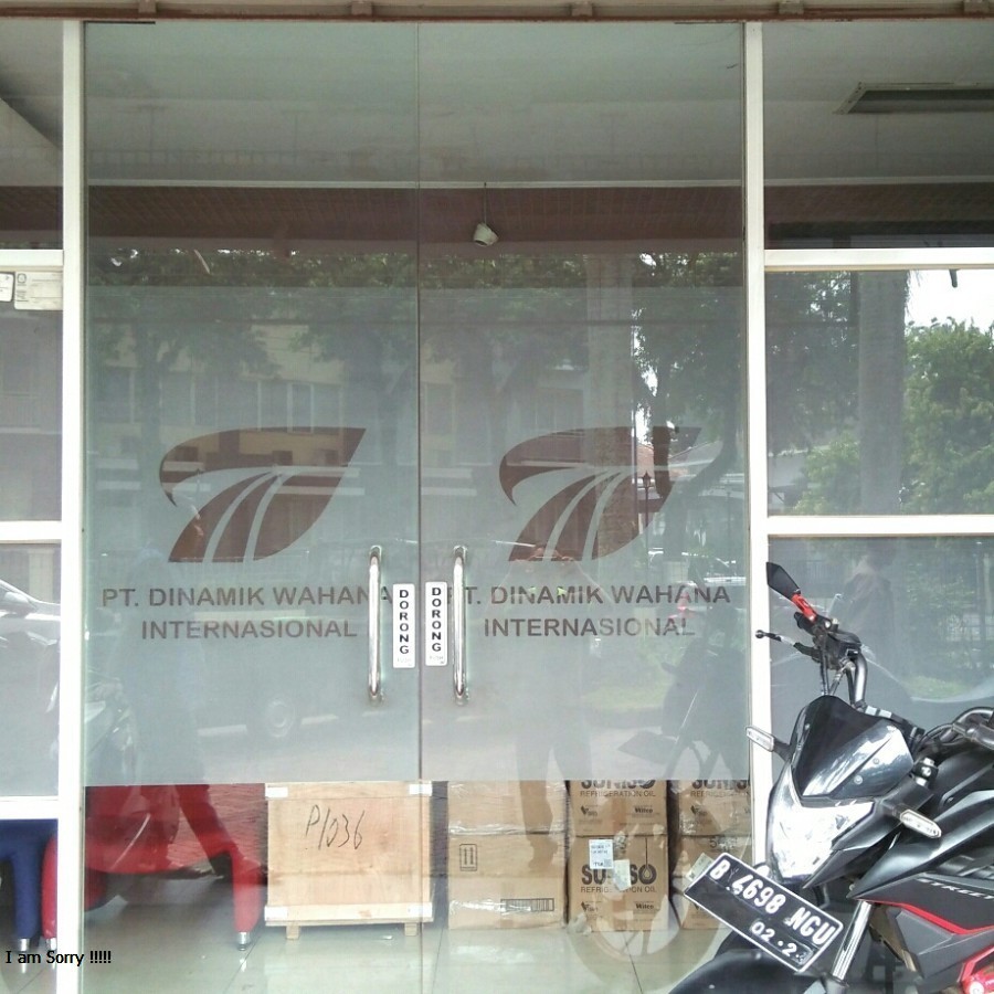 Cutting Stiker Logo Kantor 